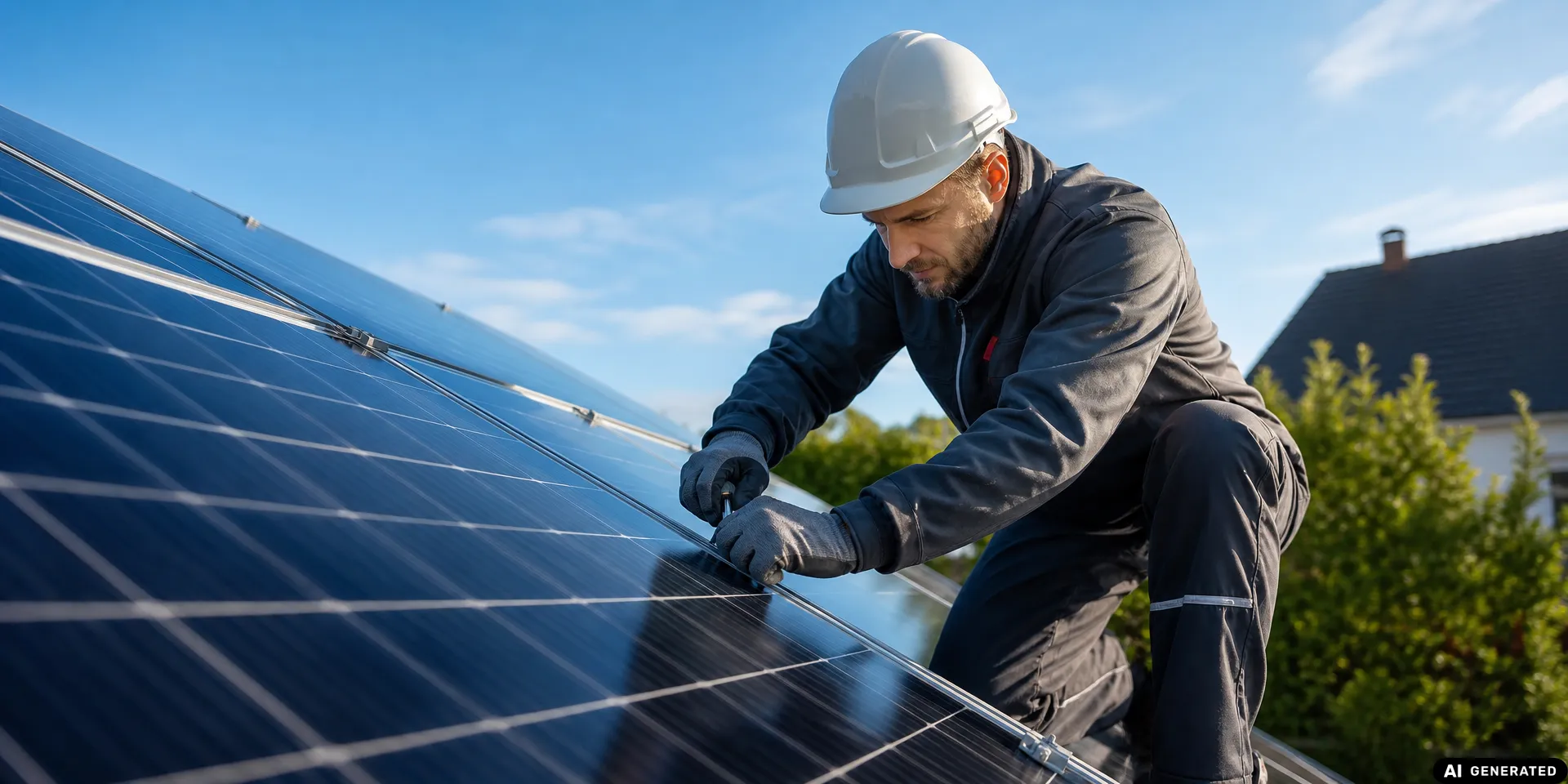 Symbolbild zu Wartung, Monitoring und Versicherung: So bleibt Ihre Photovoltaikanlage langfristig sicher