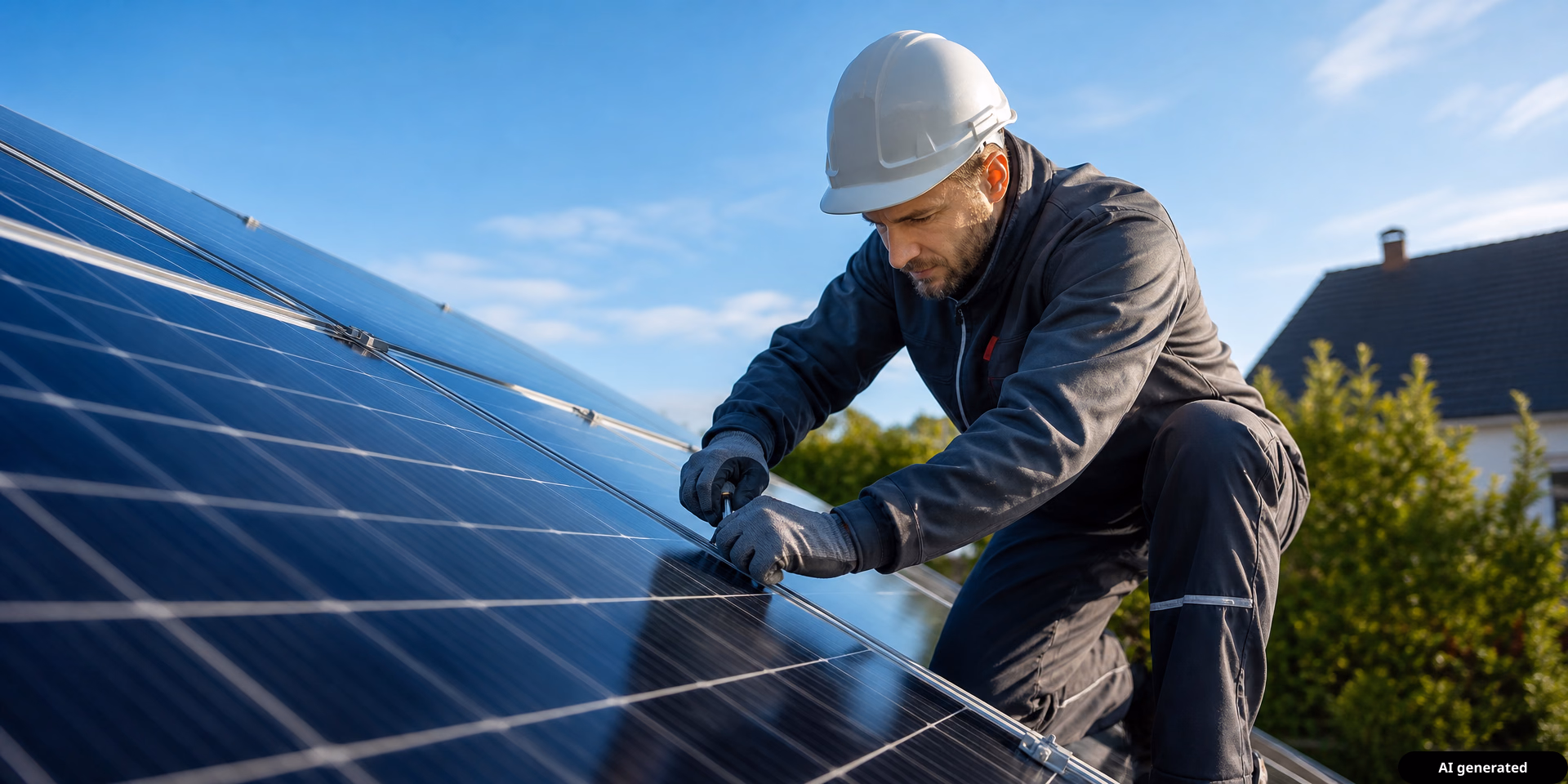 Symbolbild zu Wartung, Monitoring und Versicherung: So bleibt Ihre Photovoltaikanlage langfristig sicher