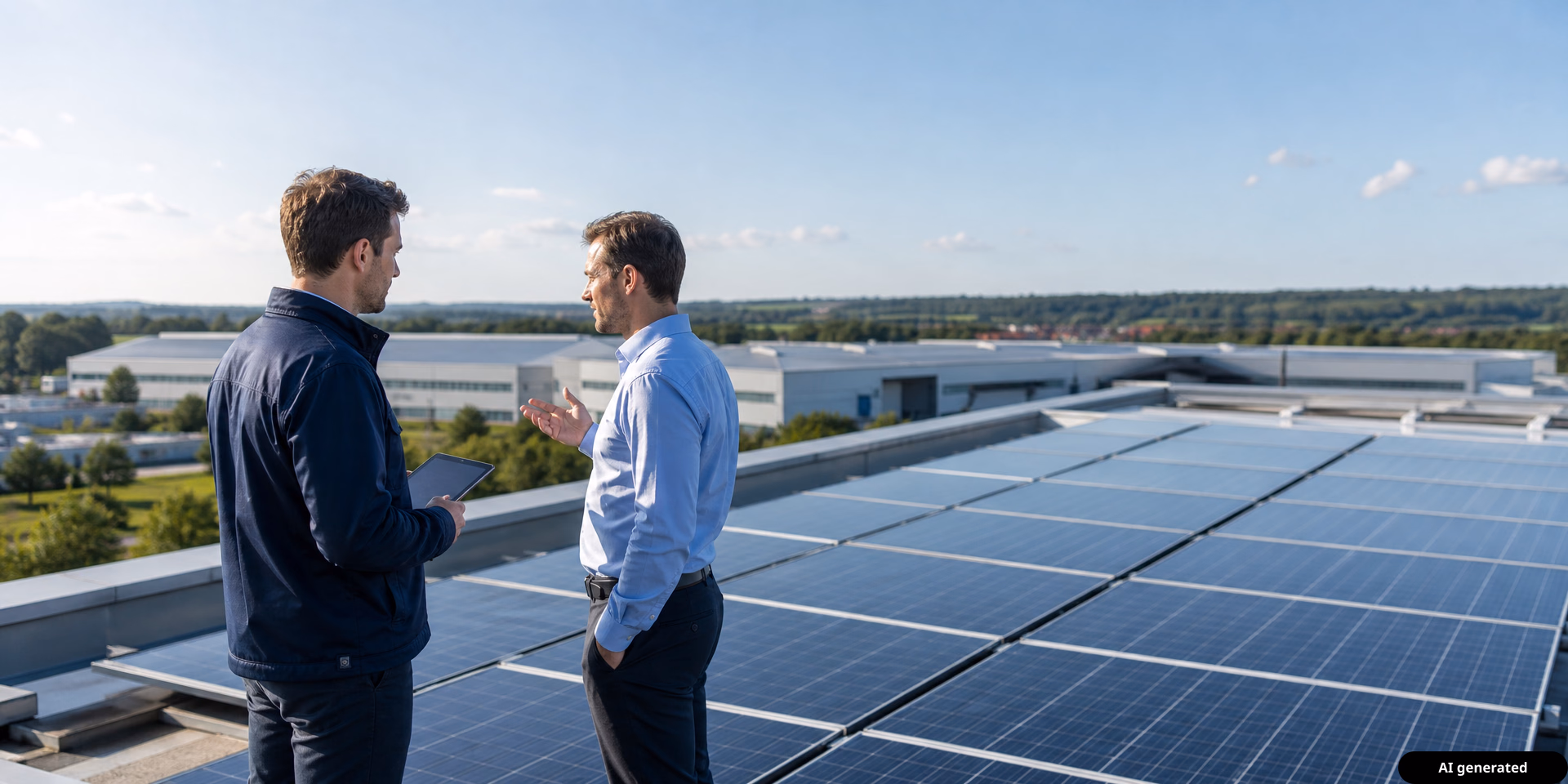 Symbolbild zu Dachpacht, Contracting oder Kauf? Welche PV-Modelle für Gewerbe sinnvoll sind